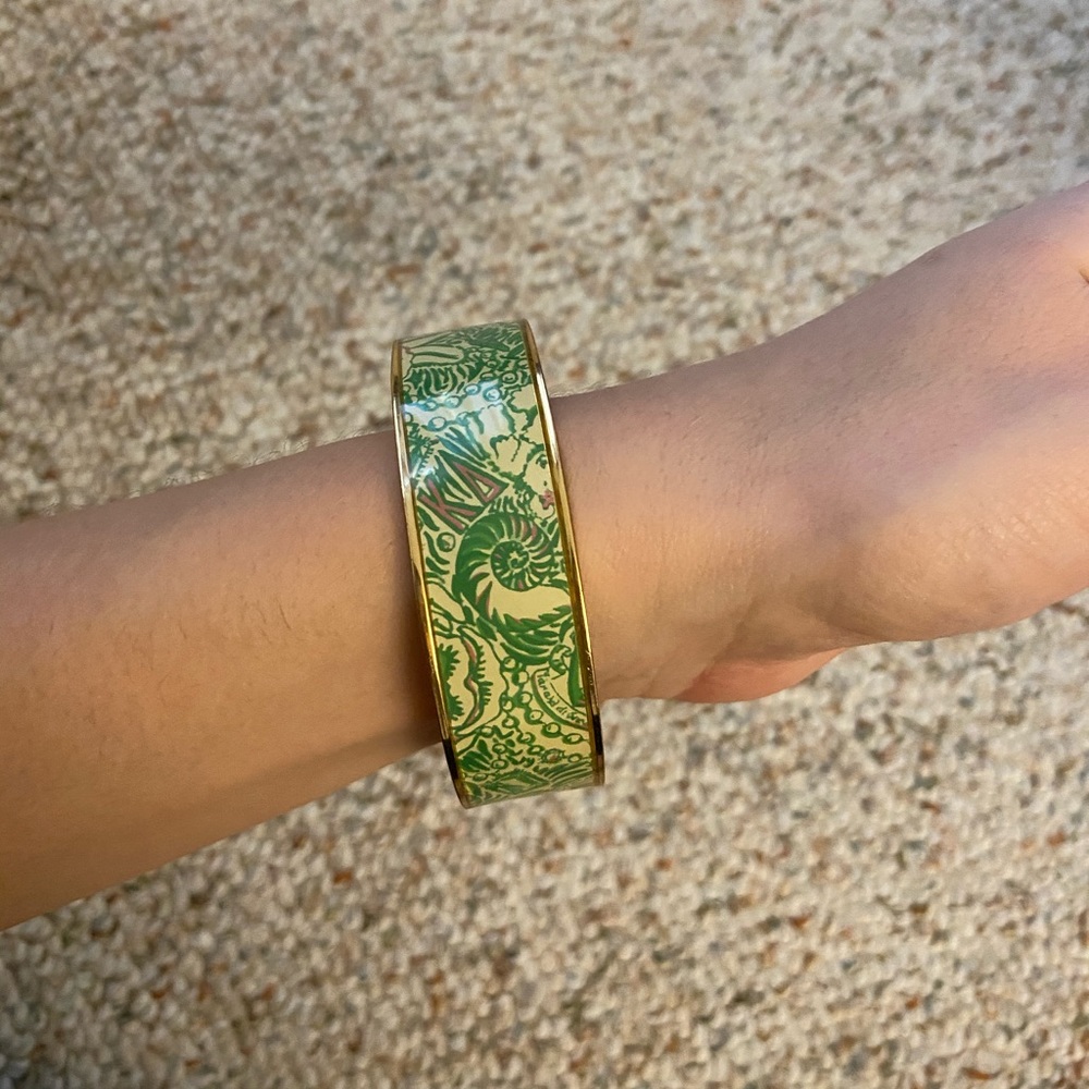Kappa Delta Lilly Pulitzer Bangle Bracelet